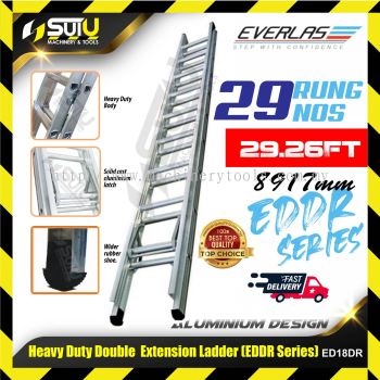 EVERLAS ED18DR 29 Rung 8917MM Heavy Duty Double Extension Ladder  