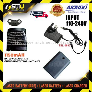 AKAIDO TSL-1683 Laser Charger + Laser Battery (Normal/RRB)