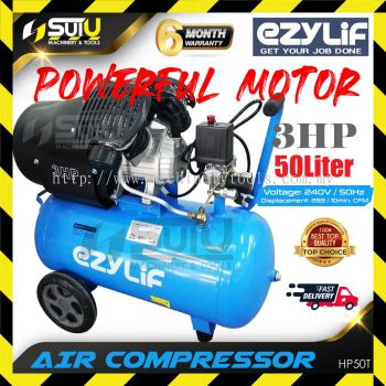 EZYLIF HP50T 50L 3HP 8Bar Air Compressor