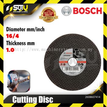 BOSCH 2608607414 1/5/10PCS 4" Stainless Steel Cutting Disc