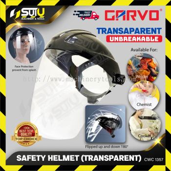 GARVO CWC1357 Transparent Safety Helmet / Working Helmet