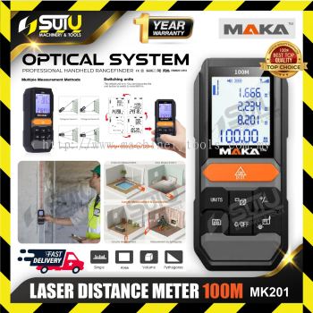MAKA MK201 100M Professional Precision Laser Distance Meter