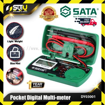SATA DY03001 Pocket Digital Multi-Meter