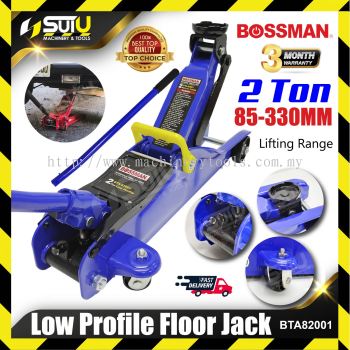 BOSSMAN BTA82001 / BTA-82001 2Ton Low Profile Floor Jack