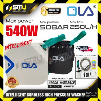 OLA SMART20 50Bar Intelligent Cordless High Pressure Washer / Pencuci Tekanan Tinggi 540W w/ Accesso