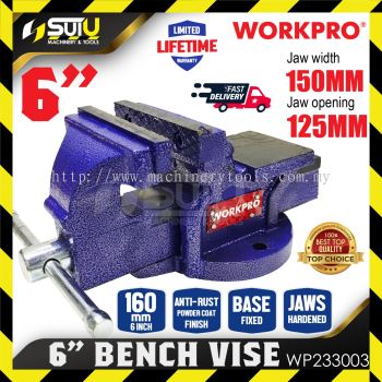 WORKPRO WP233003 6" / 160MM Bench Vise