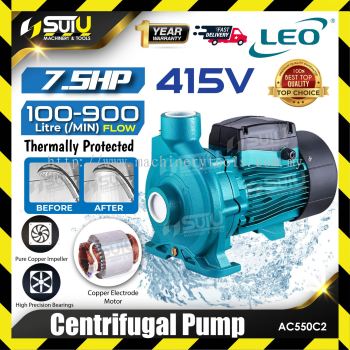 LEO AC550C2 7.5HP Centrifugal Pump / Pam Empar 5.5kW 