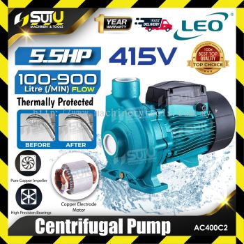 LEO AC400C2 5.5HP Centrifugal Pump / Pam Empar 4.0kW 