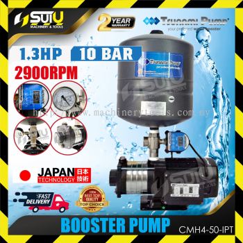 TSUNAMI PUMP CMH4-50IPT 1.3HP 10Bar Booster Pump 1.0kW 2900RPM