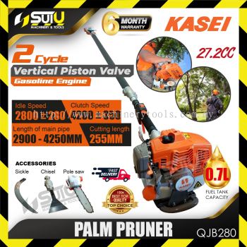 【3 IN1 】KASEI QJB280 27.2CC Petrol / Gasoline Pole Palm Pruner