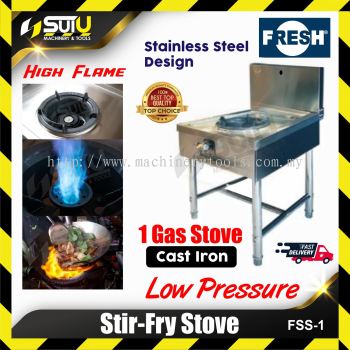 FRESH FSS-1 Single / Double / Triple Burner Gas Stove / Stir-Fry Stove / Gas Stove S