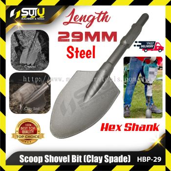 HBP29 / HBP-29 29MM Scoop Shovel Bit (Clay Spade)