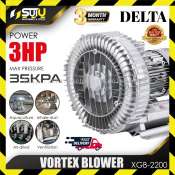 DELTA XGB-2200 / XGB2200 3HP  Vortex / Ring Blower (415V)