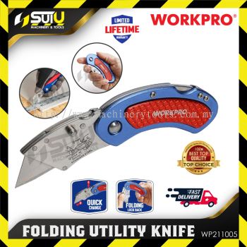 WORKPRO WP211005 Aluminium Quick Change Utility Knife