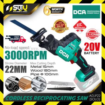 [SOLO] DCA ADJF22 / ADJF22Z 20V Brushless Cordless Reciprocating Saw 3000RPM (No Battery & Charger)
