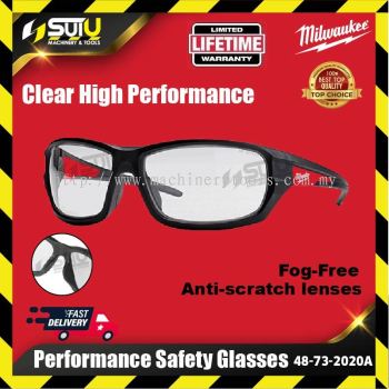 MILWAUKEE 48-73-2020A Clear High Performance Safety Glasses 