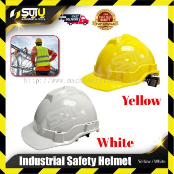 【 TOP QUALITY 】1PC Industrial Safety Helmet (Yellow / White)