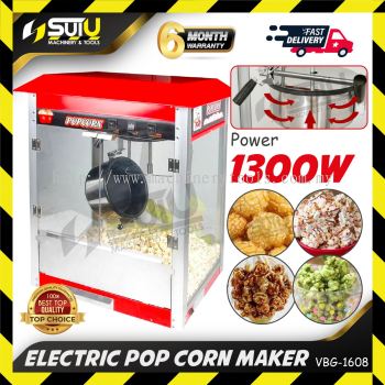 VBG-1608 / VBG1608 Electric Popcorn Machine / Maker 1300W
