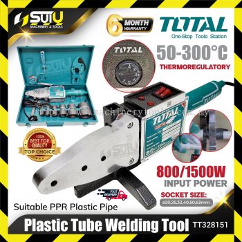 TOTAL TT328151 Plastic Tube Welding Tool 800W / 1500W for PPR Plastic Pipe