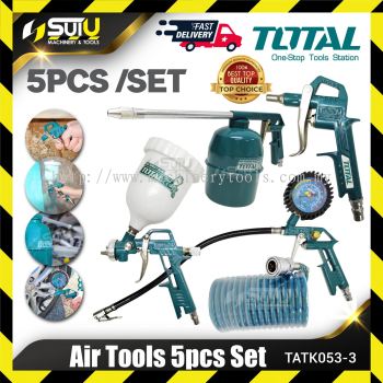 TOTAL TATK053-3 5PCS Air Tools Set