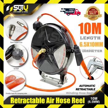 10M x 6.5MM x 10MM Automatic Retractable Air Hose Reel