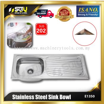 ISANO E1350 Stainless Steel Kitchen Sink Bowl