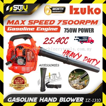 IZUKO IZ-1310 / IZ1310 25.4CC Gasoline Hand Blower / Mesin Peniup 750W 7500RPM