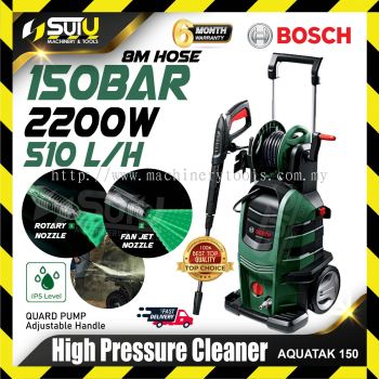 BOSCH Advanced Aquatak 150 150Bar High Pressure Cleaner / Pressure Washer / Pencuci Tekanan Tinggi 2200W