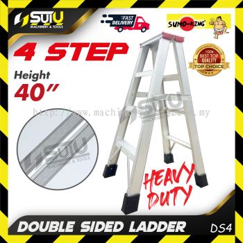 SUMO KING DS4 40" 4 Steps Heavy Duty Double Sided Ladder / Tangga Lipat