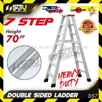 SUMO KING DS7 70" 7 Steps Heavy Duty Double Sided Ladder / Tangga Lipat