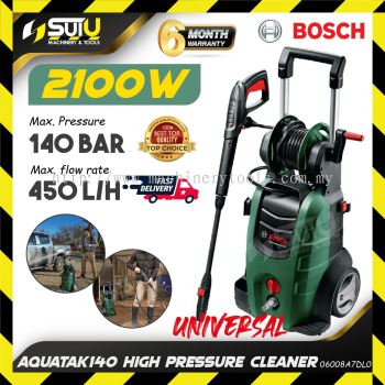 BOSCH 06008A7DL0 / Aquatak 140 140Bar High Pressure Cleaner / Pencuci Tekanan Tinggi / 高压清洗机 2100W