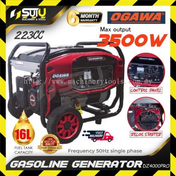 OGAWA DZ4000PRO 223CC Pro Series Gasoline Generator / Penjana 3500W