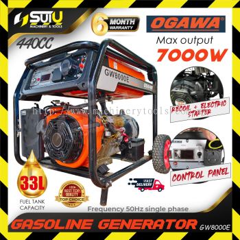 OGAWA GW8000E 440CC Professional Gasoline Generator Petrol Genset / Penjana 7000W