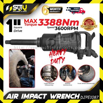 DJPE1087 1" Air Impact Wrench 3388NM 3600RPM