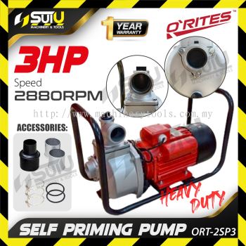 O'RITES ORT-2SP3 / ORT2SP3 3HP Self-Priming Pump 2.2kW 2880RPM