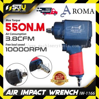 AROMA IW-1166 / IW1166 550NM Air Impact Wrench 10000RPM