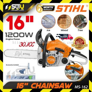 STIHL MS-162 / MS162 30.1CC 16" Petrol Chainsaw / Chain saw 1200W