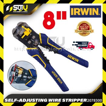 IRWIN 2078300 8" Self-Adjusting Wire Stripper