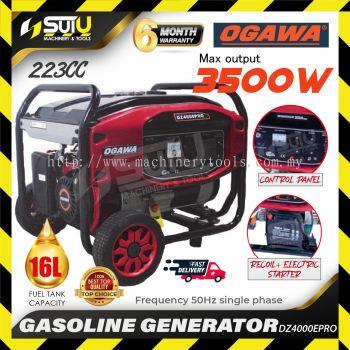 OGAWA DZ4000EPRO 223CC Gasoline Generator / Penjana 3500W