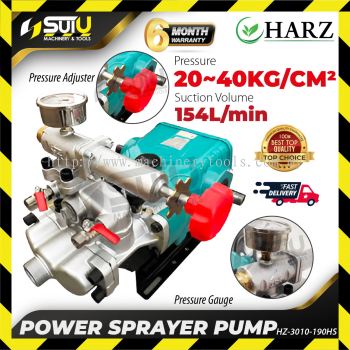 HARZ HZ-3010-190HS / HZ3010190 Power Sprayer Pump / Plunger Pump 800RPM