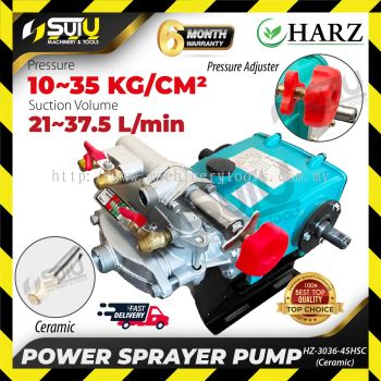 HARZ HZ-3036-45HSC / HZ303645HSC Power Sprayer Pump / Plunger Pump 900RPM (Ceramic)