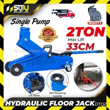 MIGHTY DTQ2 2Ton / 2 Ton Single Pump Hydraulic Floor Jack