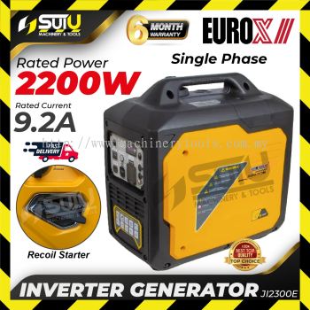 EUROX GOLD JI2300E Gasoline Inverter Generator / Penjana (Battery Starter)