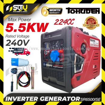 TOKUDEN SR6500ISE 224CC Inverter Generator / Penjana 5.5kW