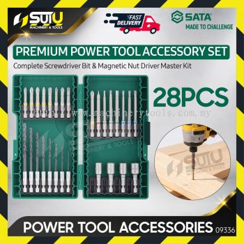 SATA 09336 28PCS Power Tool Accessories