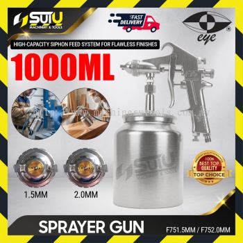 EYE F751.5MM / F752.0MM 1.5MM / 2.0MM 1000ML Sprayer Gun / Painting Spray Gun / Painting Sprayer 