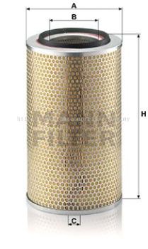 Mann-Filter Atlas Copco Air filter C 23-440/3