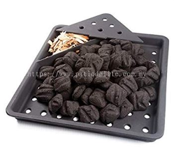 Napoleon Cast Iron Charcoal and Smoker Tray