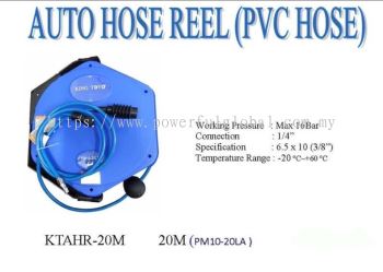 KING TOYO Auto hose reel 6.5x10 PVC Hose