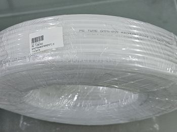 CHUMFLEX PE Tubing Transparent White 6M (6x4mm)